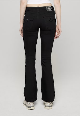 Bootcut Jeans 'Becca' di True Religion in nero