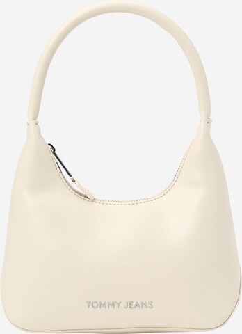 Tommy Jeans Shoulder Bag 'Essential Must' in Beige: front