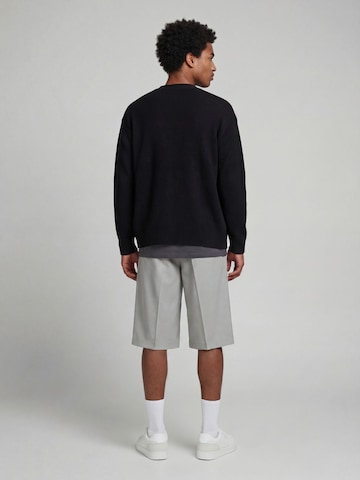 Wide Leg Pantalon à plis aprel en gris