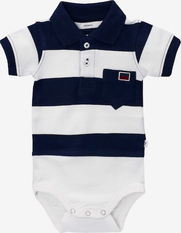 Ebbe Romper/Bodysuit 'Nino' in Blue: front