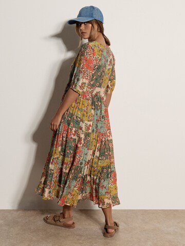 Apricot Dress ' ' in Green