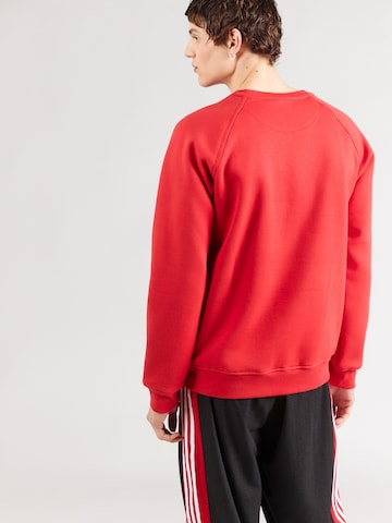ADIDAS ORIGINALS Sweatshirt 'Trefoil Essentials' in Red