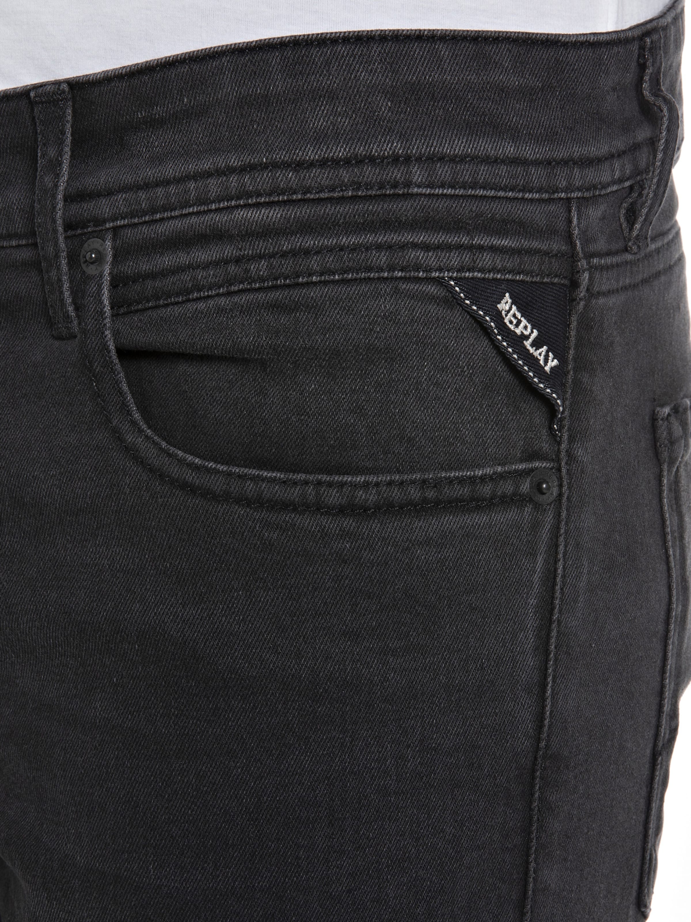 Regular Jean 'Grover' REPLAY en noir
