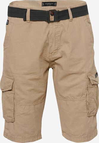 Regular Pantalon KOROSHI en beige : devant