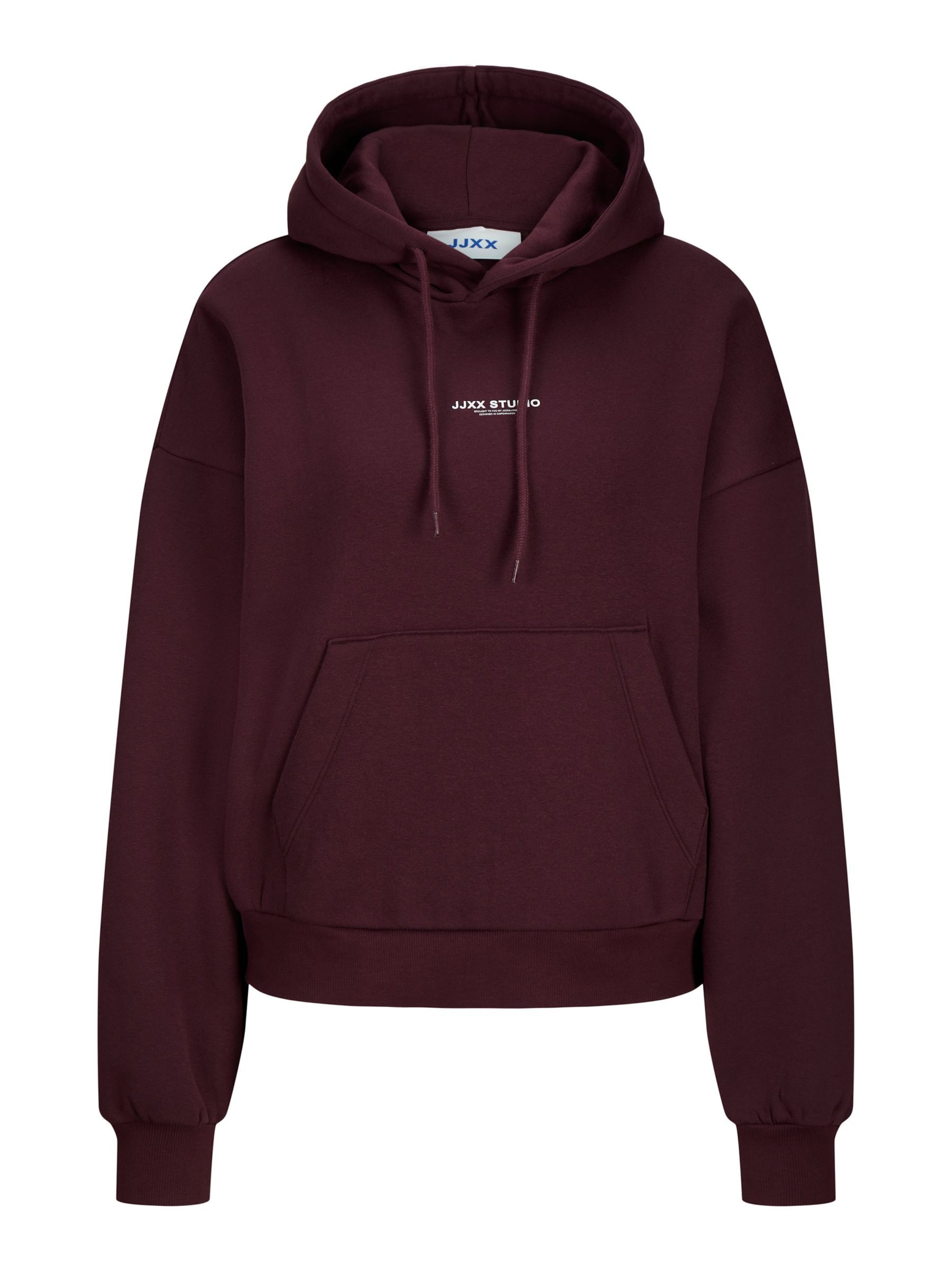 JJXX Sweatshirt 'JXSTUDIO ' in Rot: Vorderseite