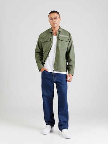 Veste mi-saison ALPHA INDUSTRIES en vert