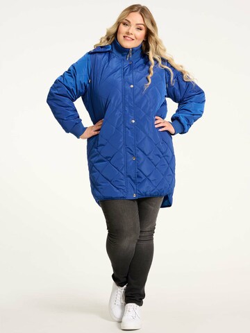 NO.1 by OX Winter Coat 'Isabel' in Blue