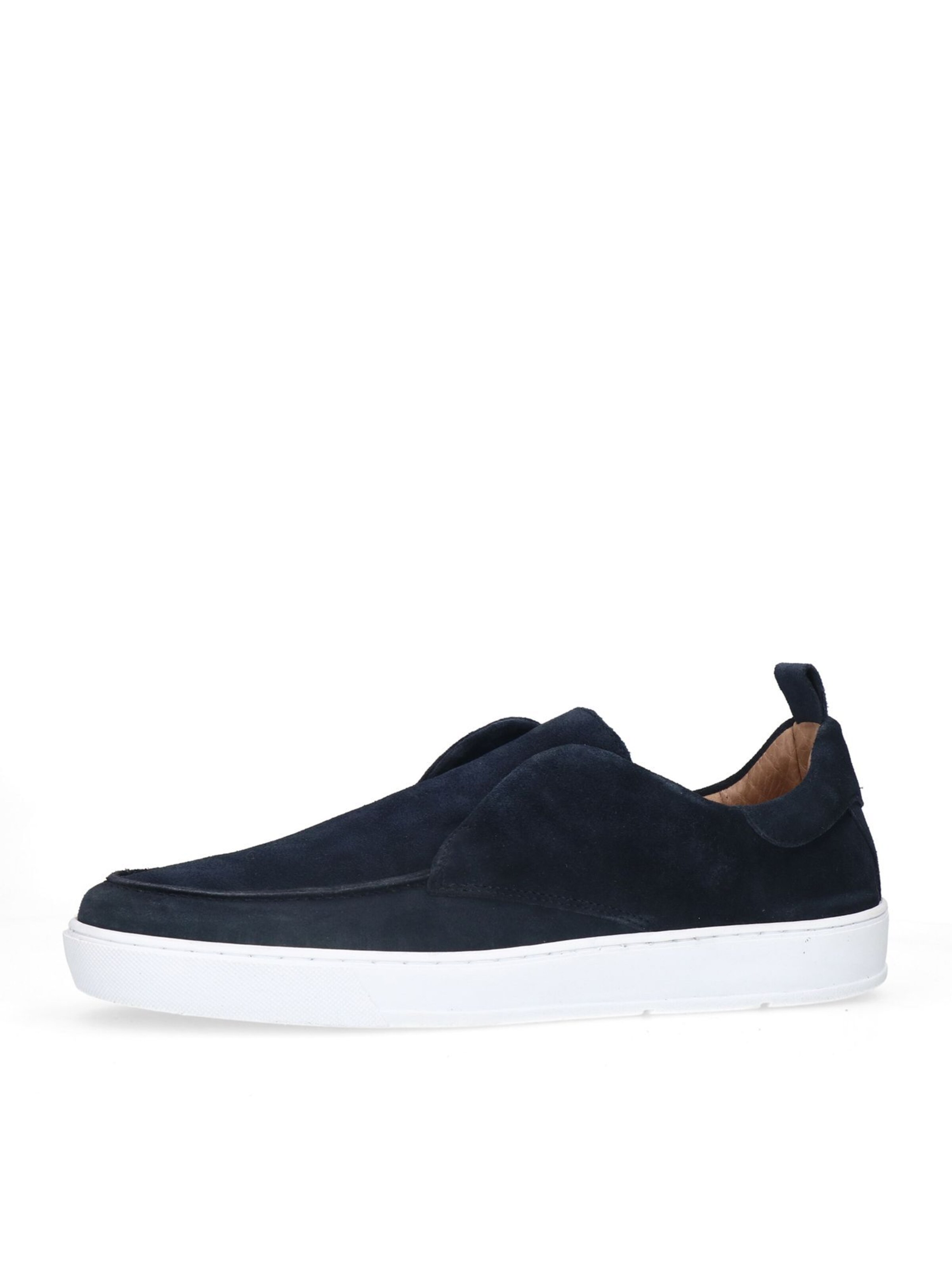 MANFIELD Slip-Ons in Blue: front