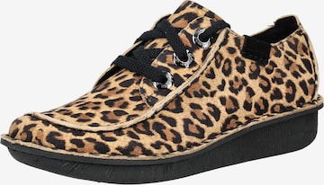 CLARKS Sneakers laag in Beige: voorkant