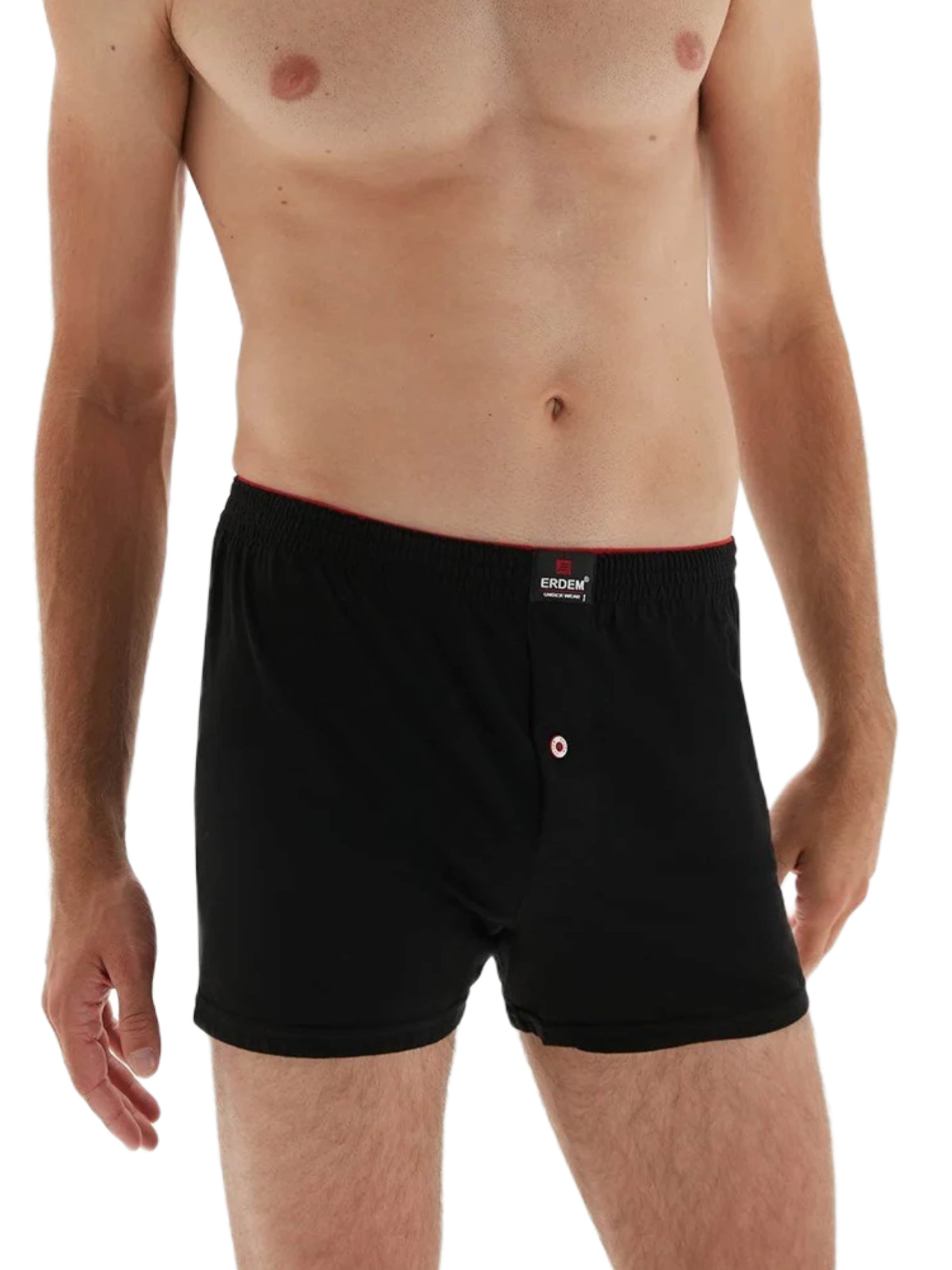 Erdem Boxershorts in Zwart: voorkant