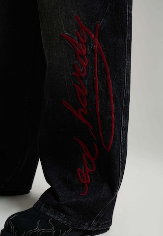 Largi Jeans de la Ed Hardy pe negru