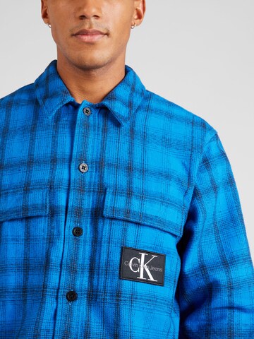 Calvin Klein Jeans - Ajuste regular Camisa en azul