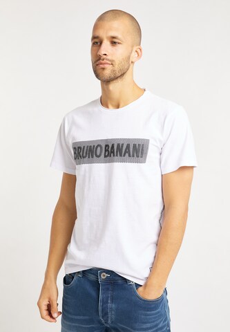 BRUNO BANANI Shirt 'Hamilton' in Wit: voorkant