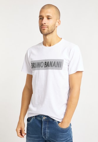 T-Shirt 'Hamilton' BRUNO BANANI en blanc : devant