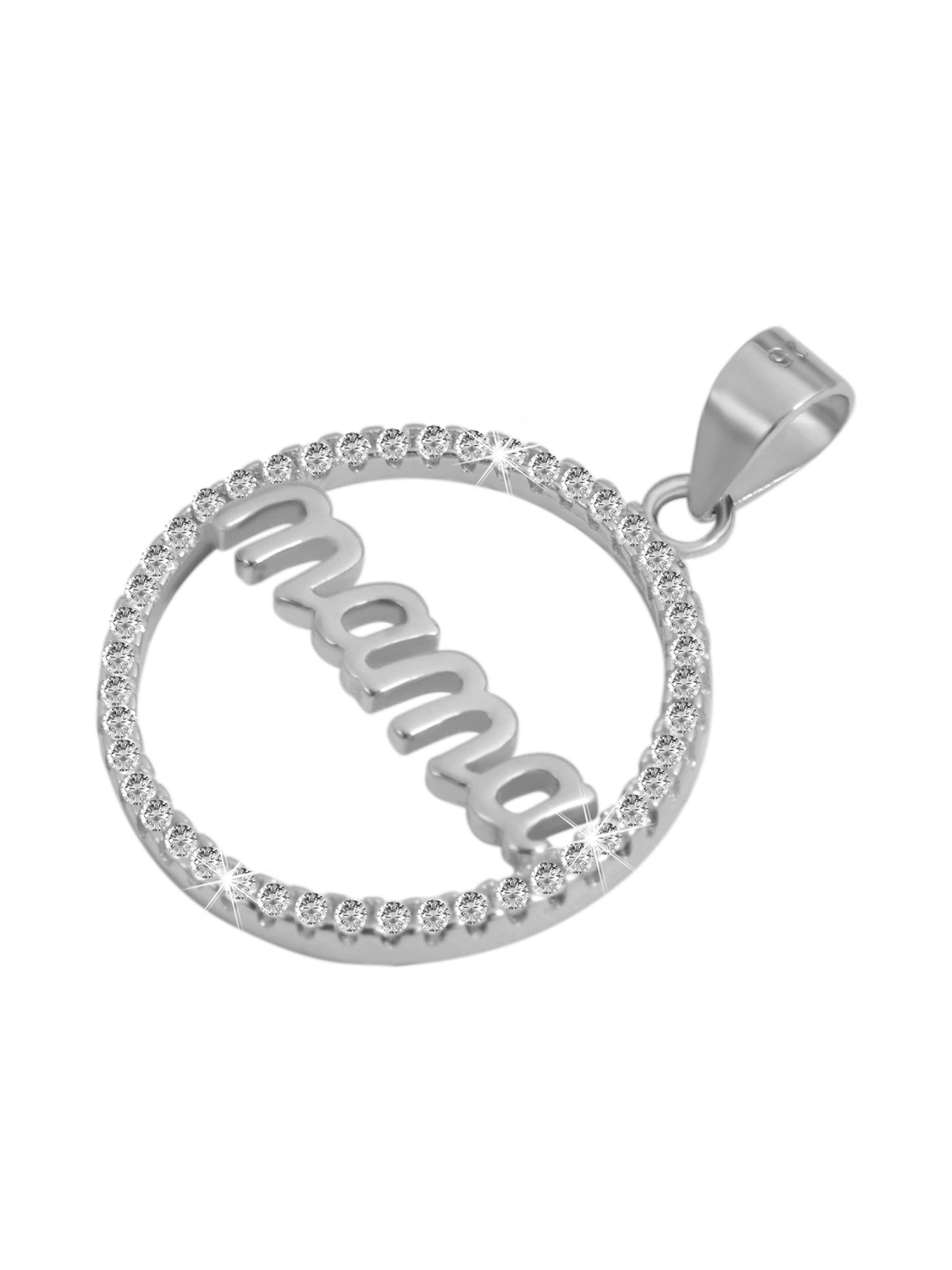 Akzent Pendant 'Shining Mom, langlebig' in Silver