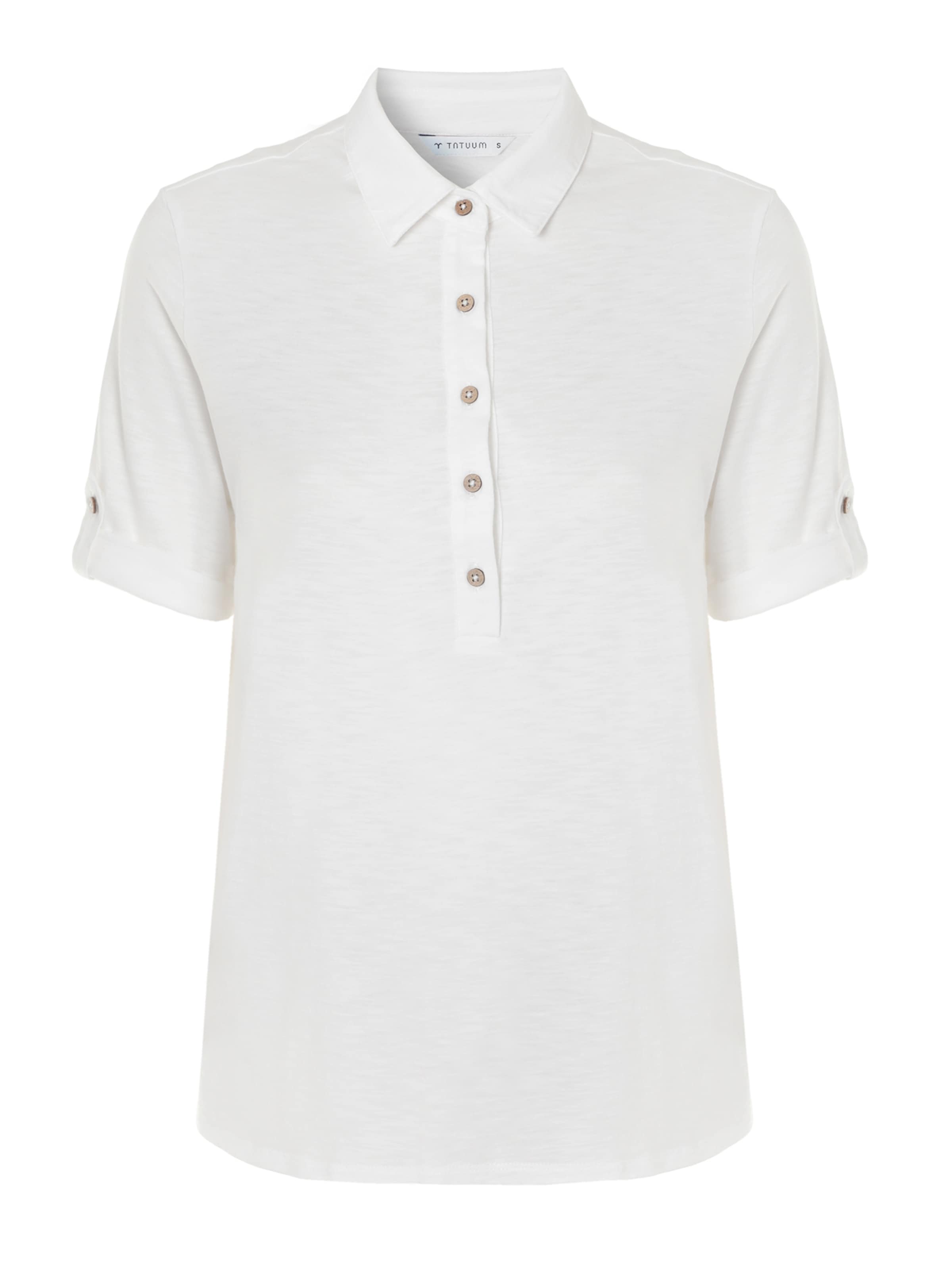 TATUUM Μπλούζα σε λευκό: μπροστά