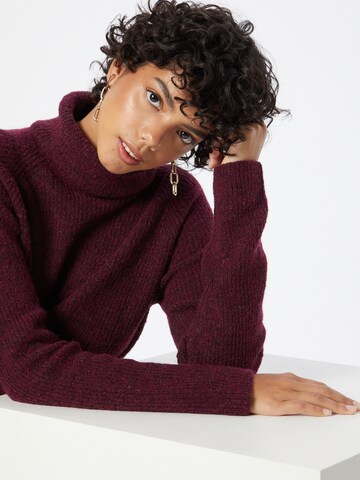 PIECES Sweater 'Ellen' in Purple