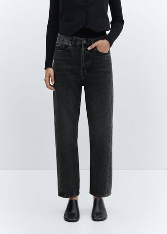 MANGO Regular Jeans 'Nicola' in Zwart