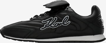 Karl Lagerfeld Matalavartiset tennarit värissä musta: etupuoli