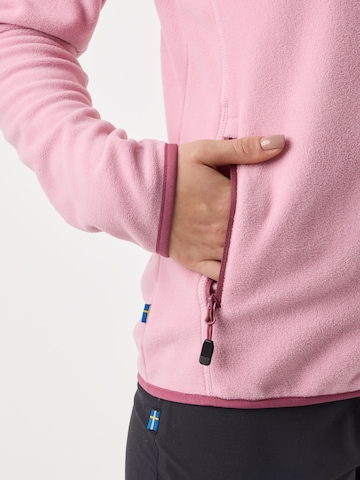 SWEDEMOUNT Functionele fleece jas 'Stryn' in Roze