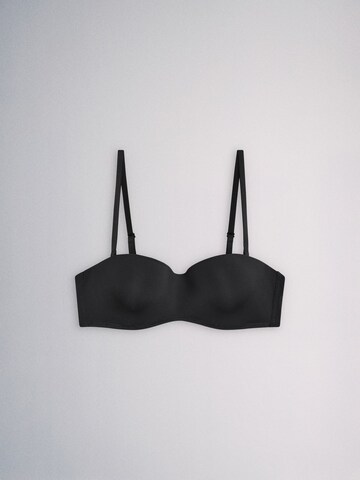 The Set Balconette Bra in Black