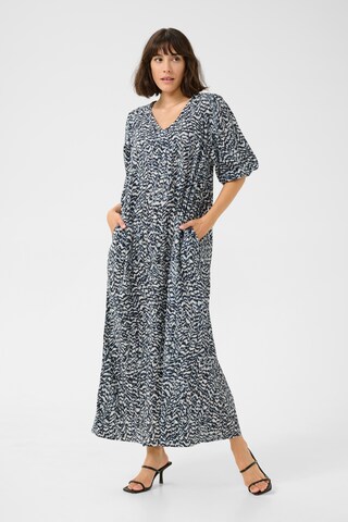 Robe 'Aruffalo' Kaffe en bleu