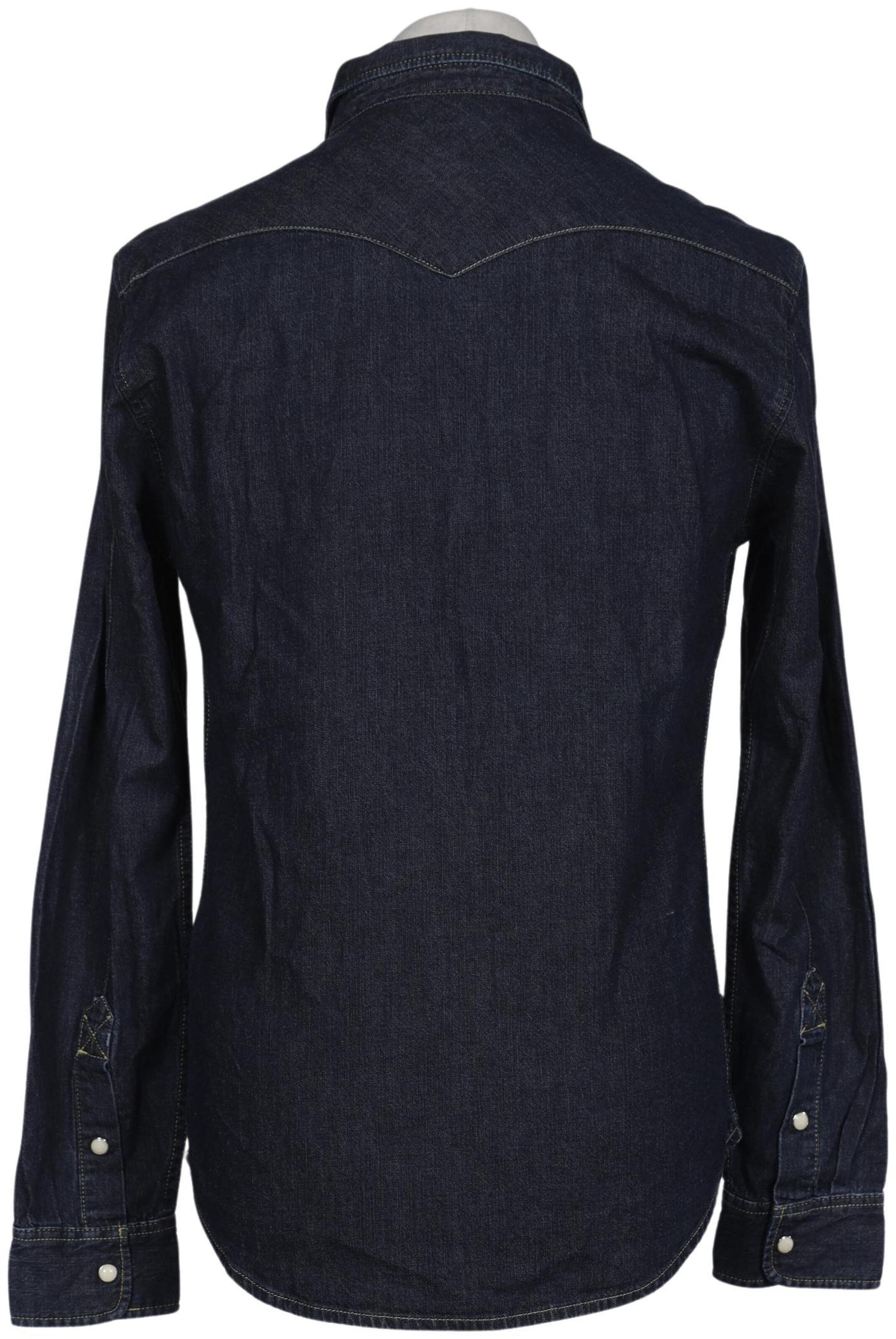 Lee Button Up Shirt in M in Blue