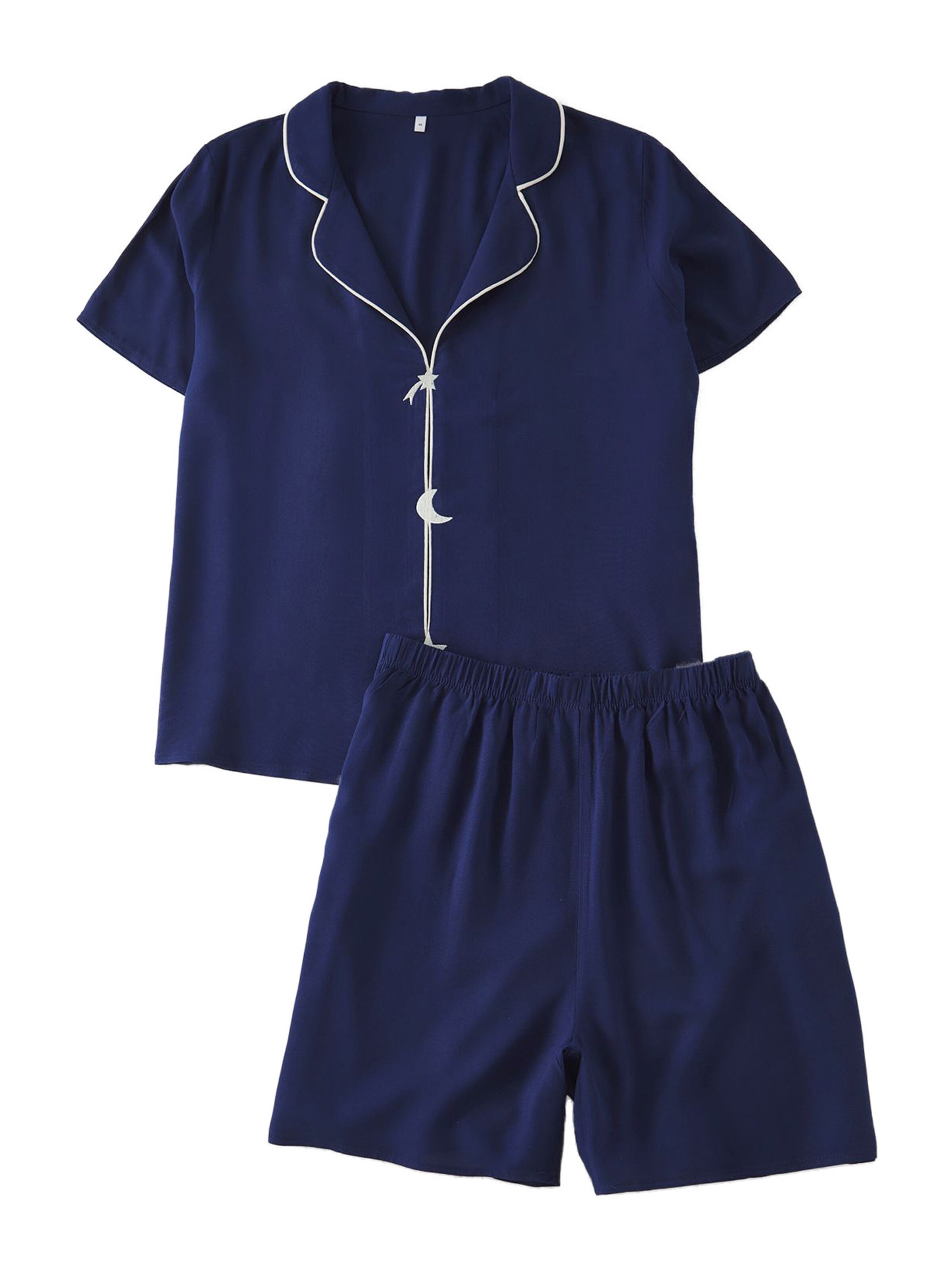 mėlyna Trendyol Curve Pižama su šortais