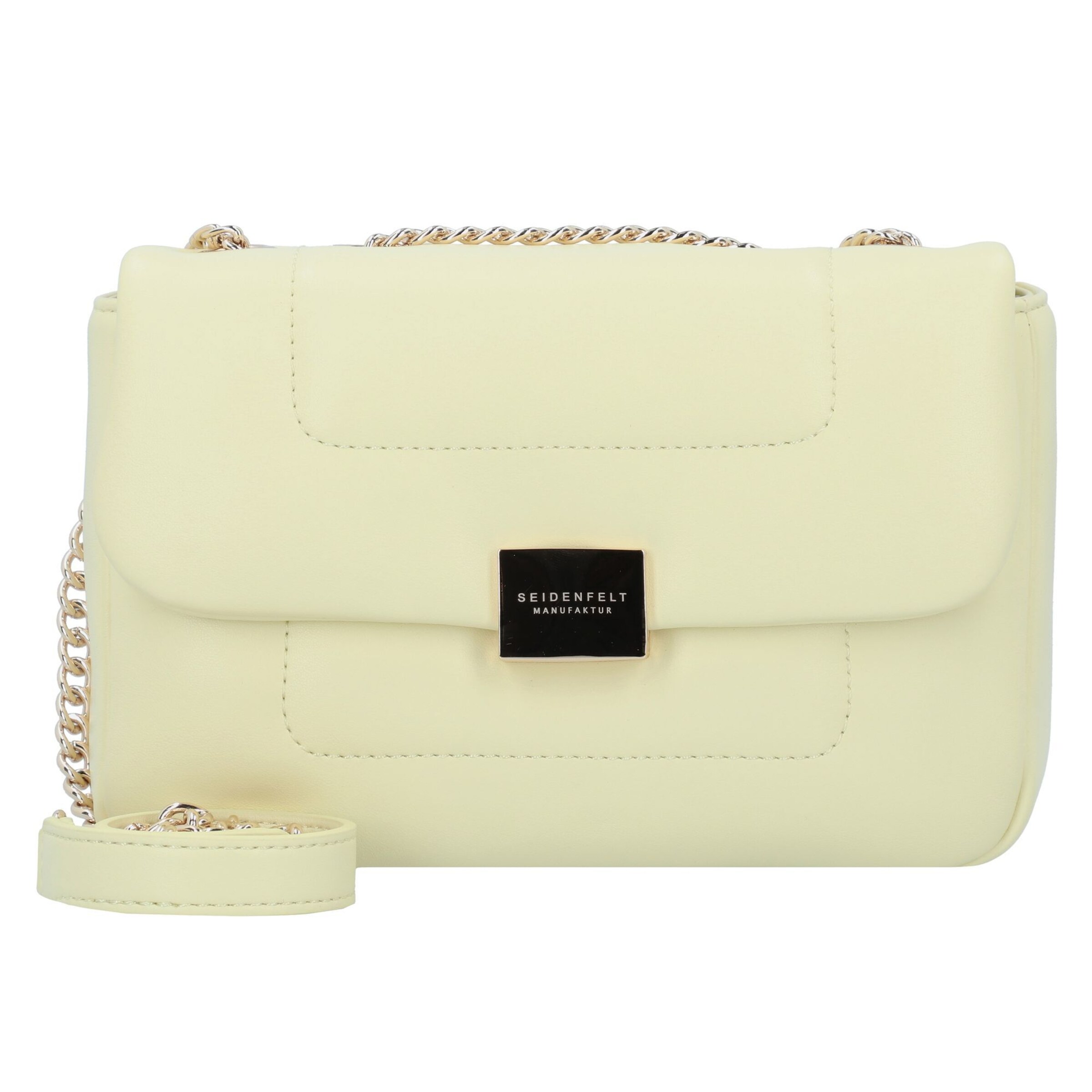 Seidenfelt Crossbody bag 'Kaavi' in Yellow: front