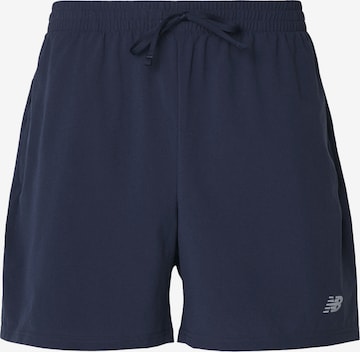 new balance Спортивные штаны в Синий: спереди