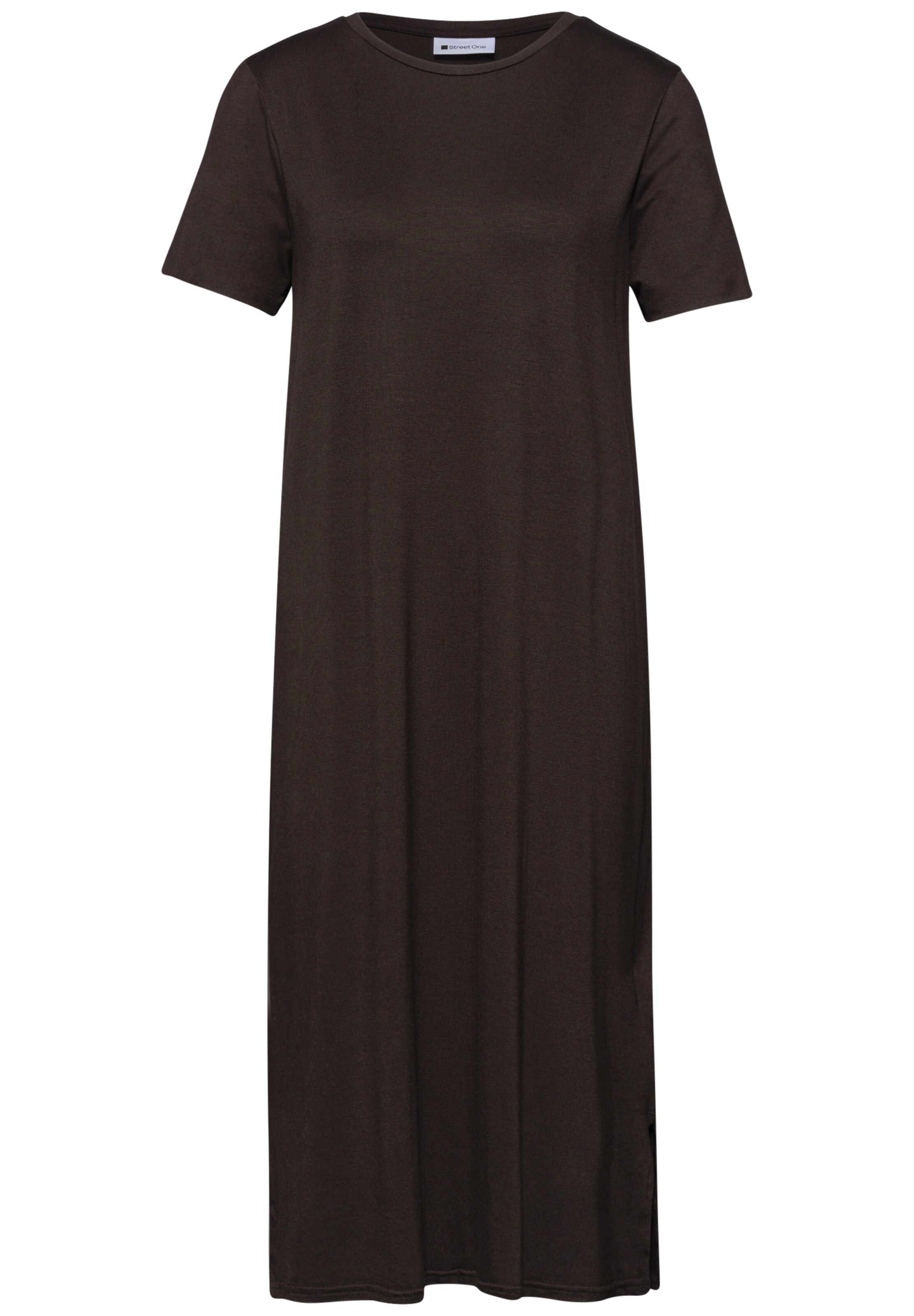 STREET ONE Kleid in Braun: Vorderseite