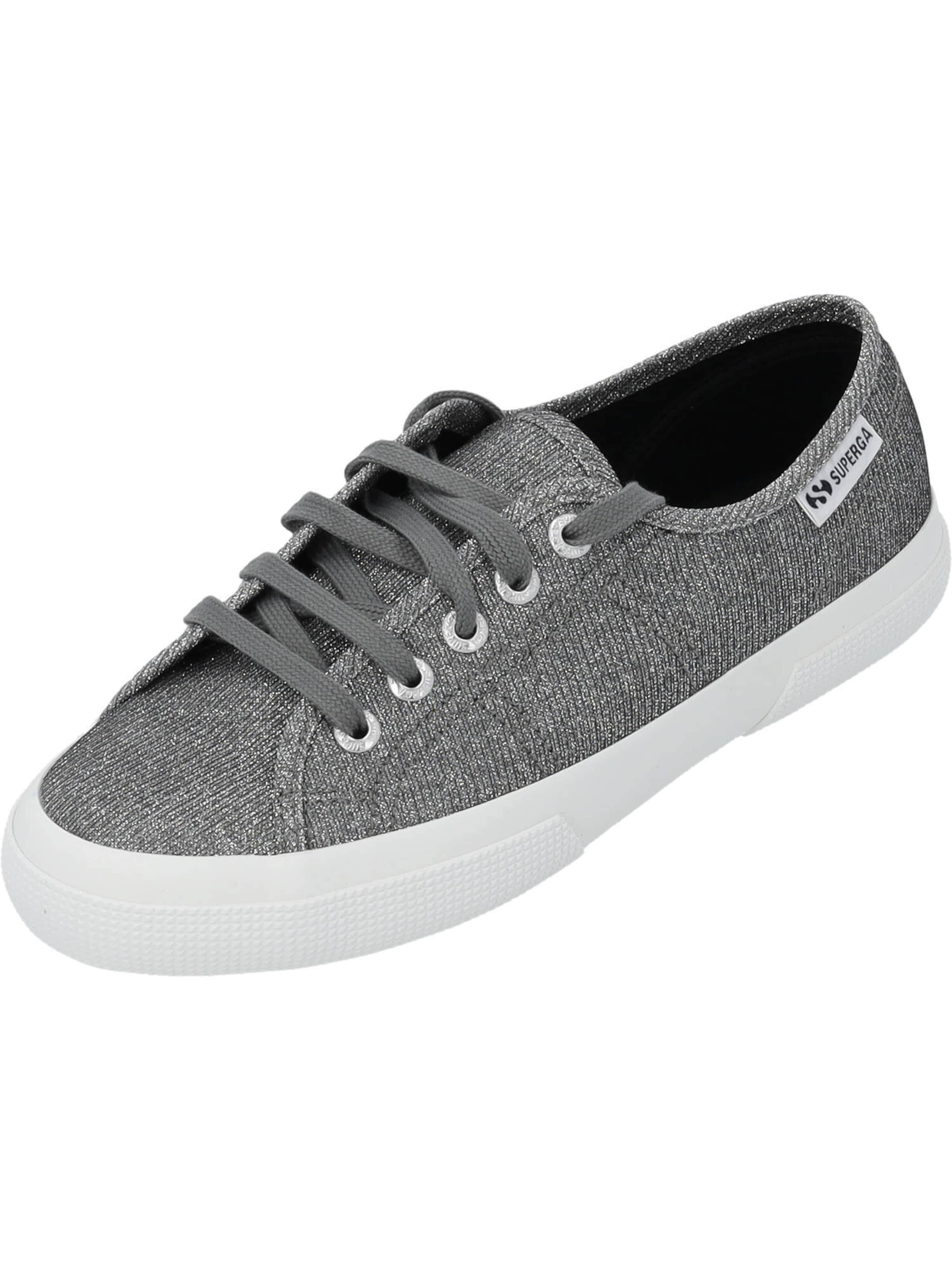 SUPERGA Sneaker 'Lame S4135ZW' in Grau: Vorderseite