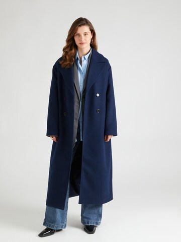 Cappotto di mezza stagione 'Blaise' di Y.A.S in blu: frontale