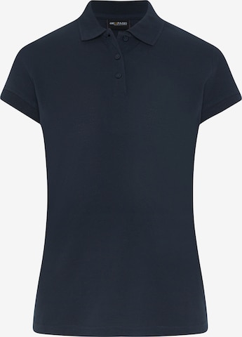 Expand Poloshirt in Blau: predná strana