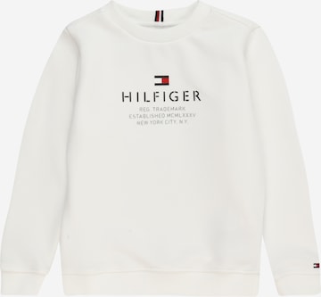 TOMMY HILFIGER Sweatshirt i hvit: forside