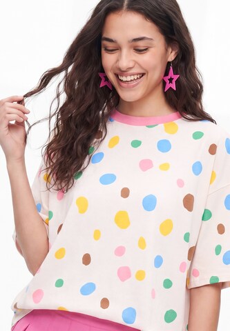 MYMO - Camisa 'Pop' em bege