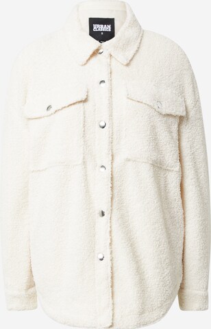 Urban Classics Between-Season Jacket in Beige: front