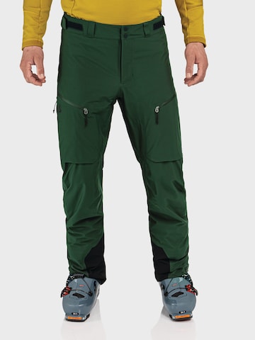 Schöffel Regular Outdoor trousers 'Milagle' in Green: front