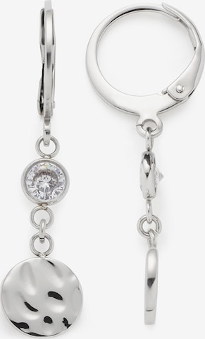 LEONARDO Earrings in Silver: front