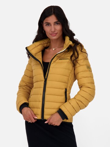 Veste mi-saison 'NadjaAK' Alife and Kickin en jaune : devant