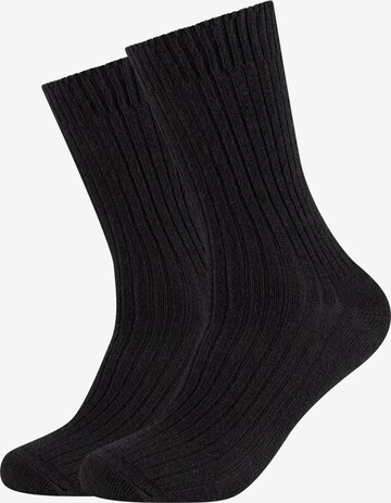 Chaussettes s.Oliver en noir : devant