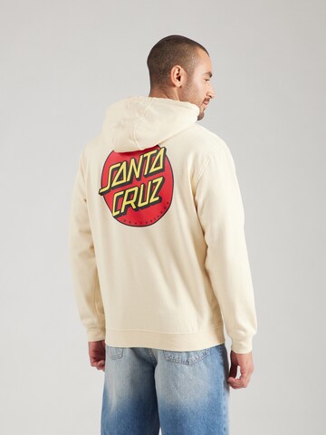 Felpa di Santa Cruz in beige: frontale