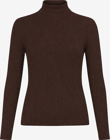 SASSYCLASSY Shirt in Brown: front