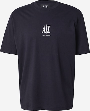 Maglietta di ARMANI EXCHANGE in blu: frontale