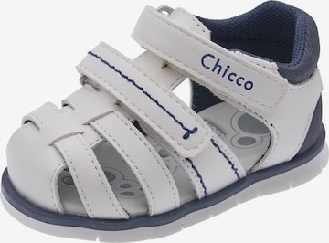 Chicco Avonaiset kengät 'Falco' värissä valkoinen: etupuoli