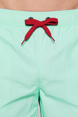 Pantaloncini da bagno di CAMP DAVID in verde