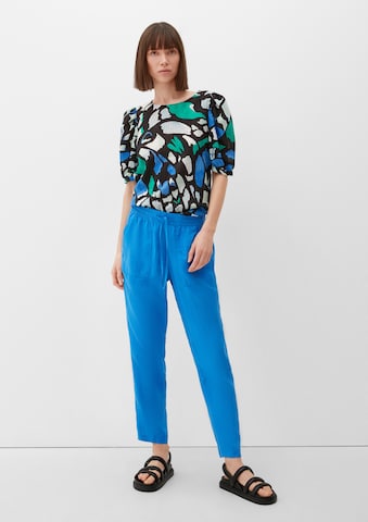 s.Oliver Tapered Broek in Blauw