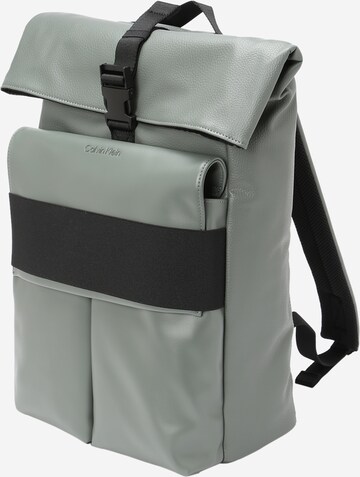 Calvin Klein Rucksack in Grau: predná strana