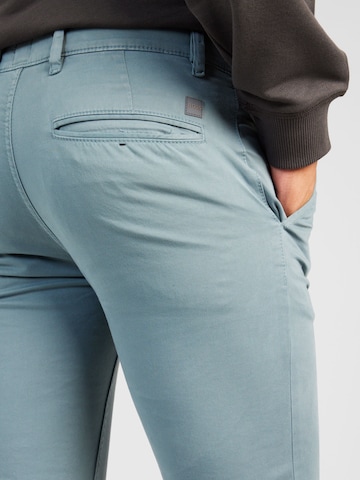 BOSS Slimfit Chino in Blauw