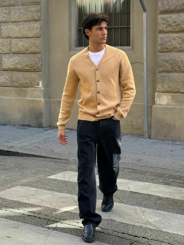 TEESHOPPEN Kardigán ' Cardigan ' - bézs